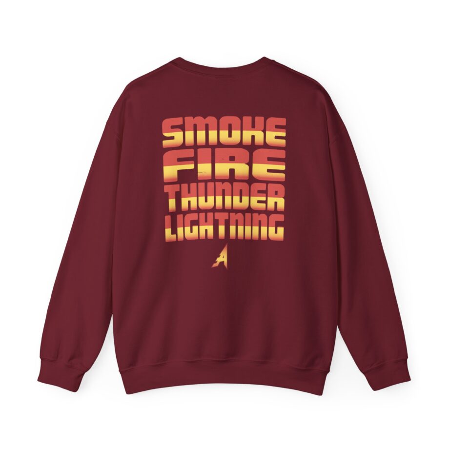 Airbourne Burnout the Nitro Unisex Heavy Blend™ Crewneck Sweatshirt