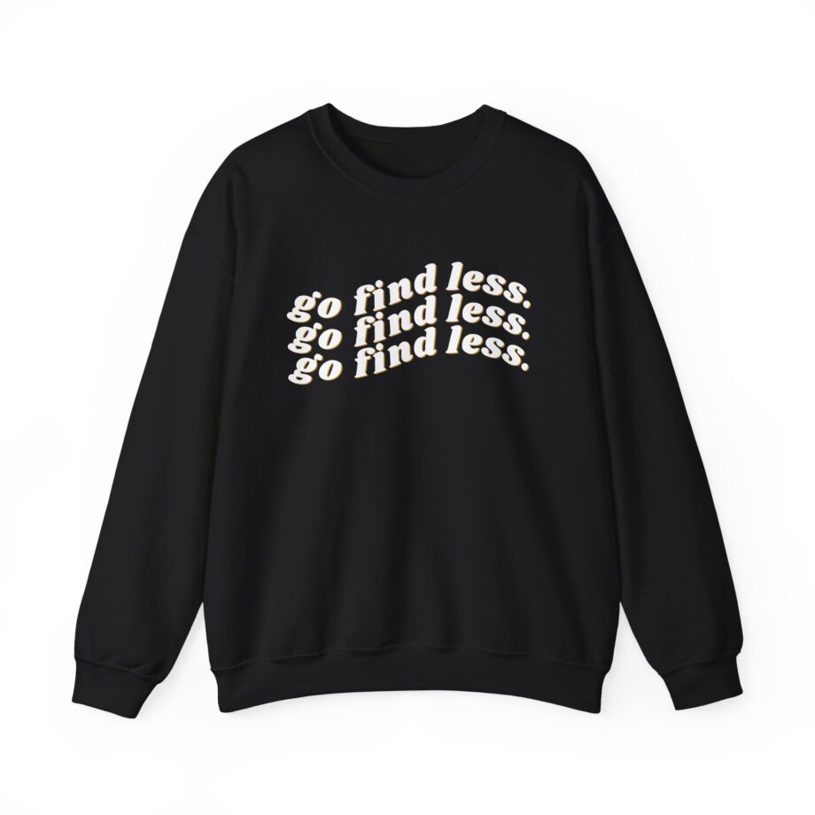 Elyse Myers Go Find Less Unisex Heavy Blend™ Crewneck Sweatshirt