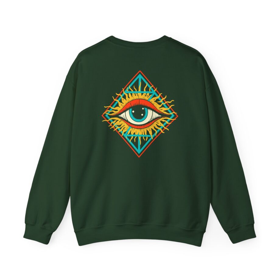 Zingara Diamond Eye Unisex Heavy Blend™ Crewneck Sweatshirt
