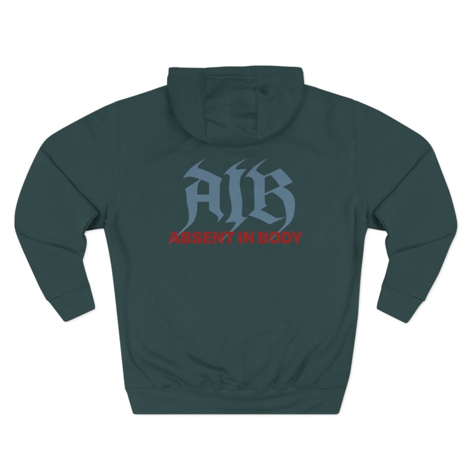 Absent in Body Three-Panel Fleece Hoodie