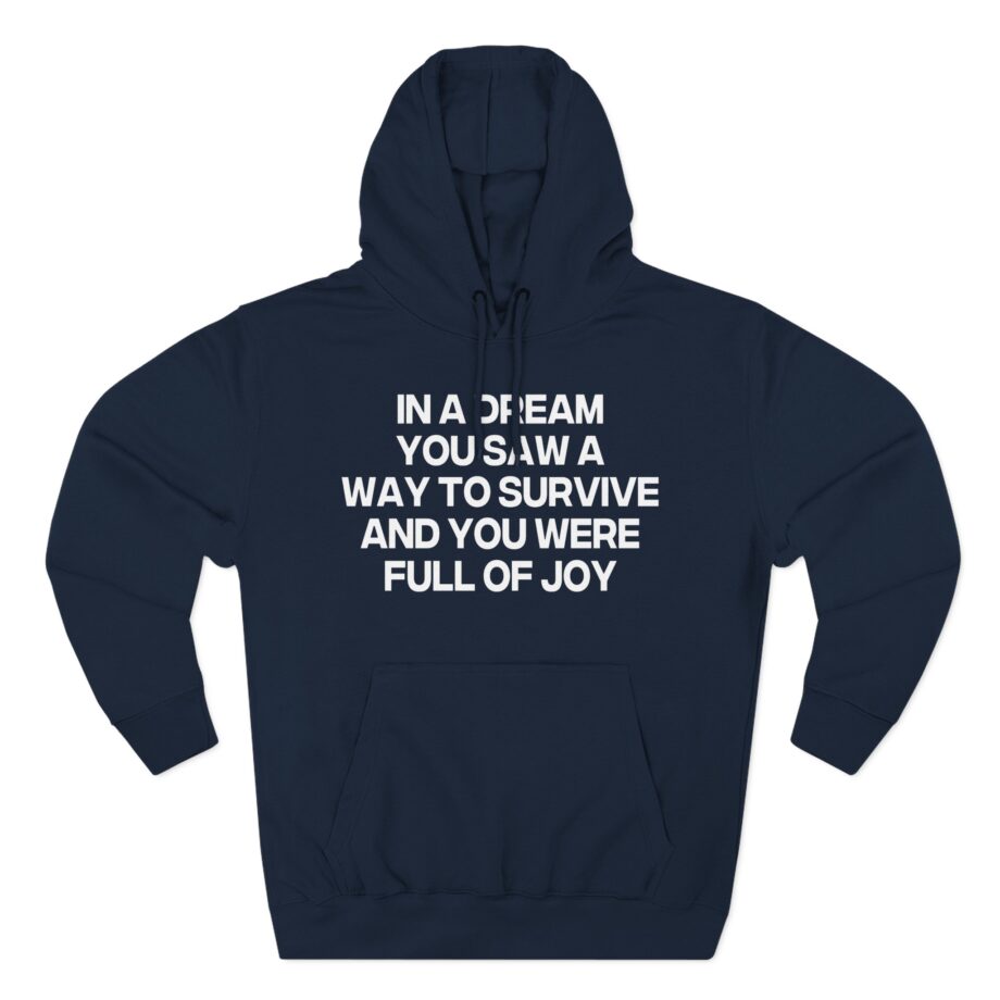 1992 Jenny Holzer Three-Panel Fleece Hoodie