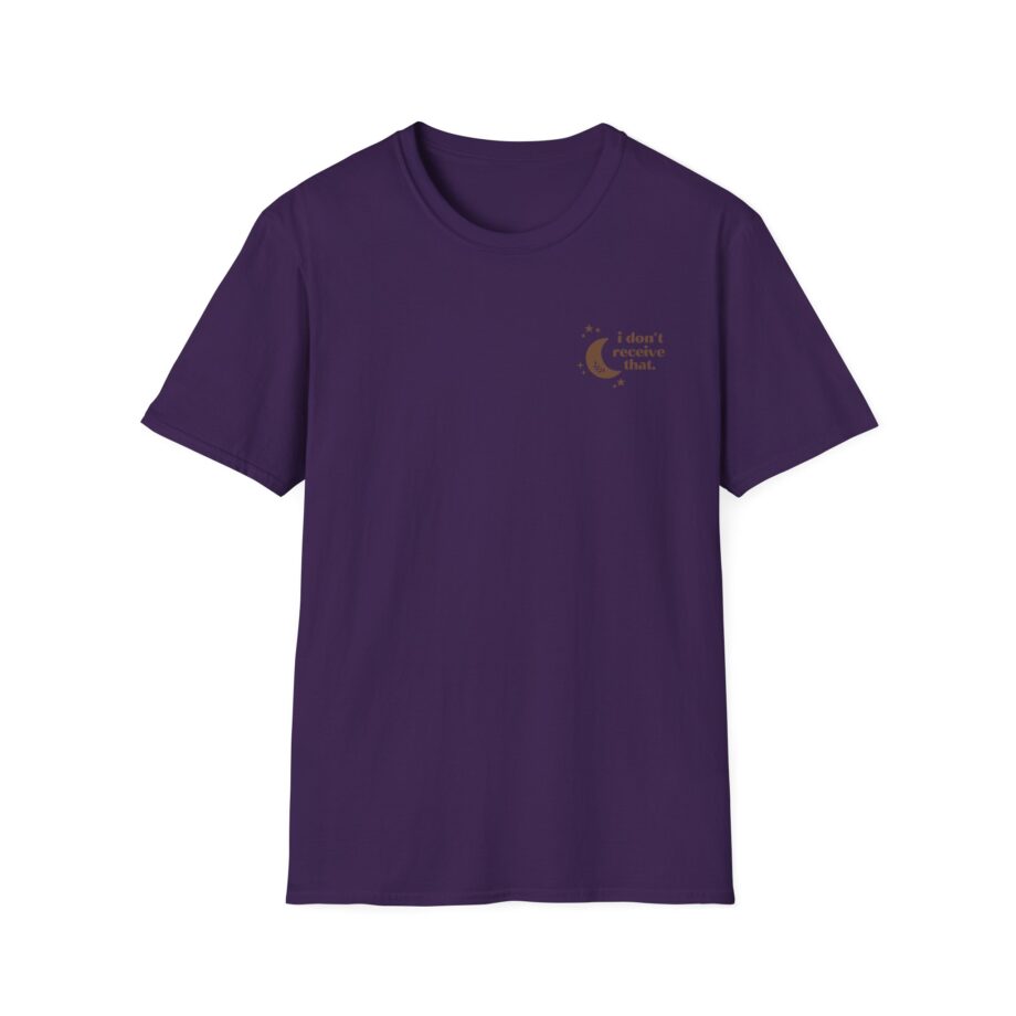 Elyse Myers I Don't Receive That Unisex Softstyle T-Shirt