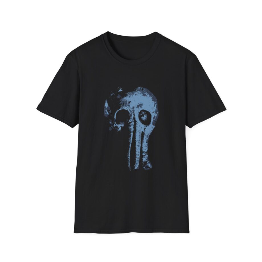 Absent in Body Plague God Unisex Softstyle T-Shirt