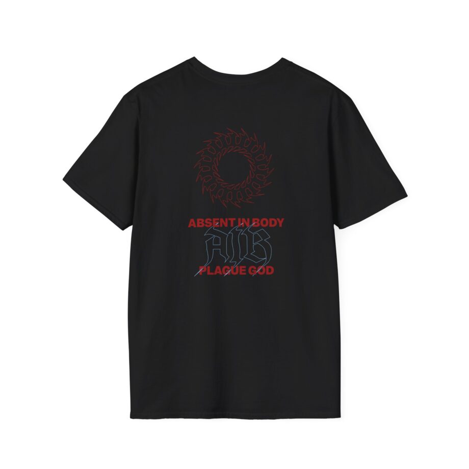 Absent in Body Plague God Unisex Softstyle T-Shirt