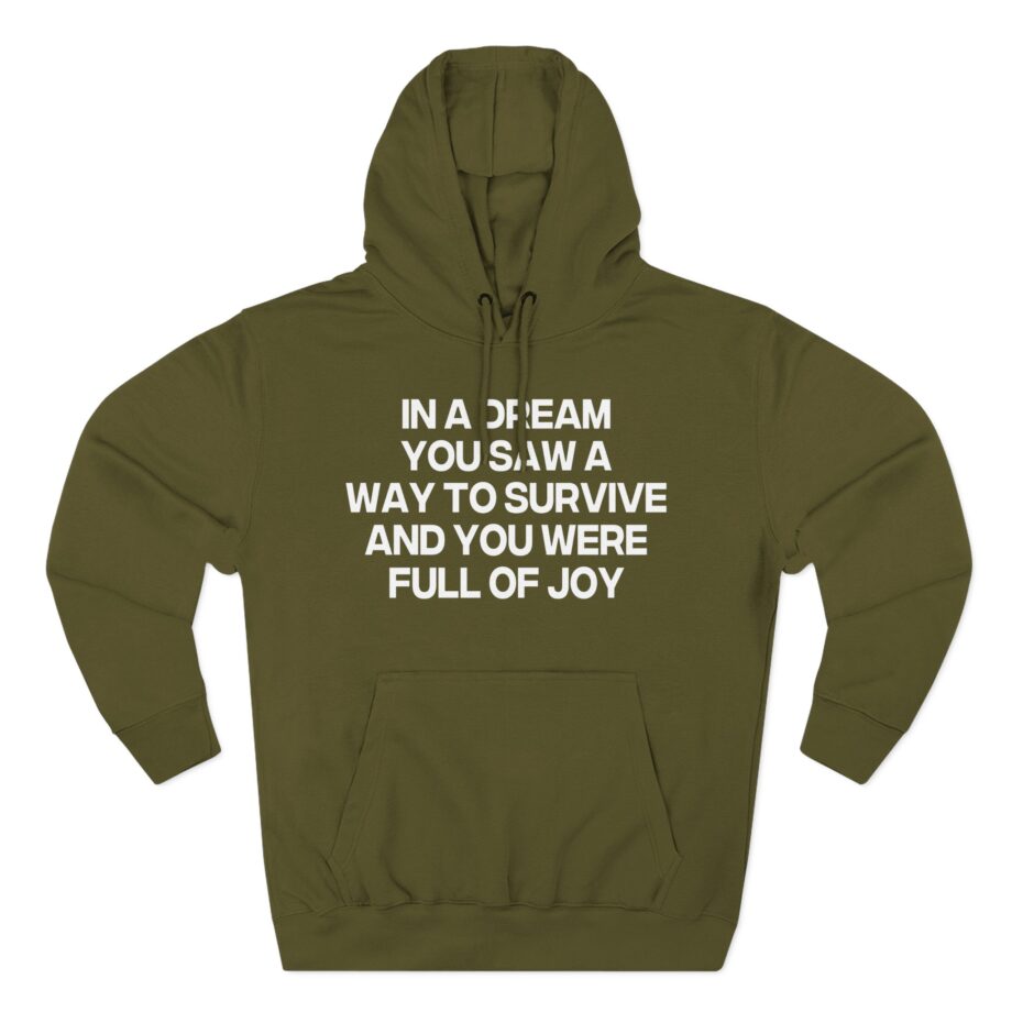 1992 Jenny Holzer Three-Panel Fleece Hoodie