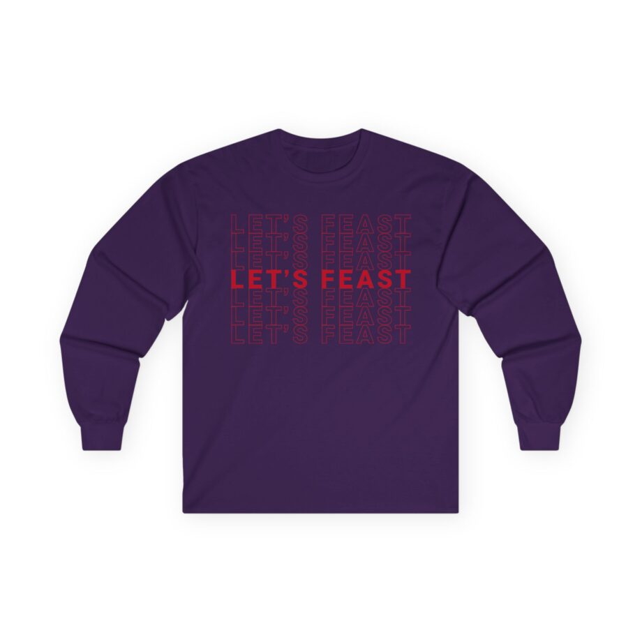 Elyse Myers Let’s Feast Unisex Ultra Cotton Long Sleeve Tee