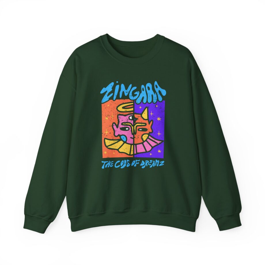 Zingara Good and Evil Unisex Heavy Blend™ Crewneck Sweatshirt