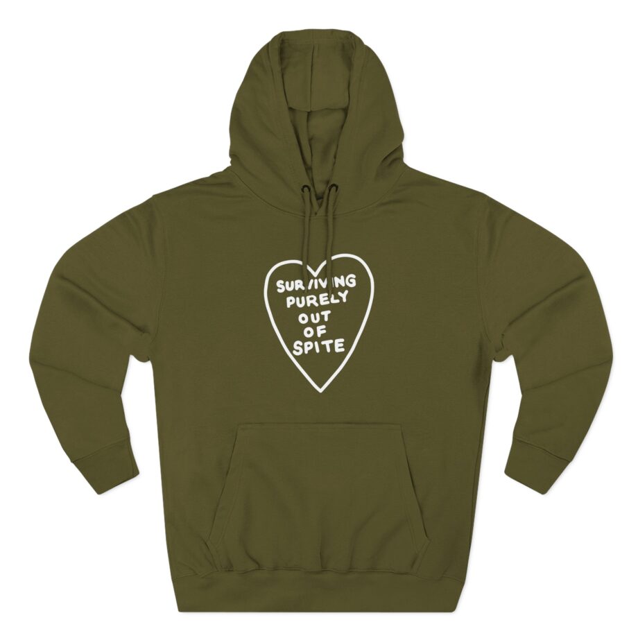 Elyse Myers Surviving Purely Out of Spite Three-Panel Fleece Hoodie