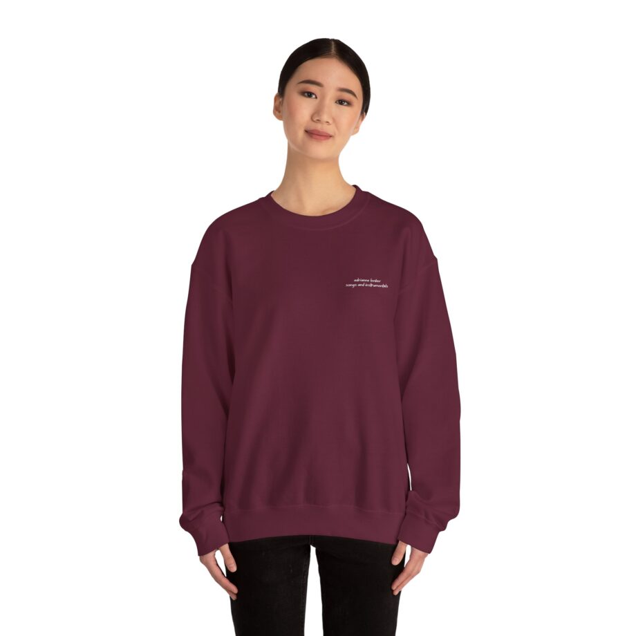 Adrianne Lenker Songs and Instrumentals Unisex Heavy Blend Crewneck Sweatshirt
