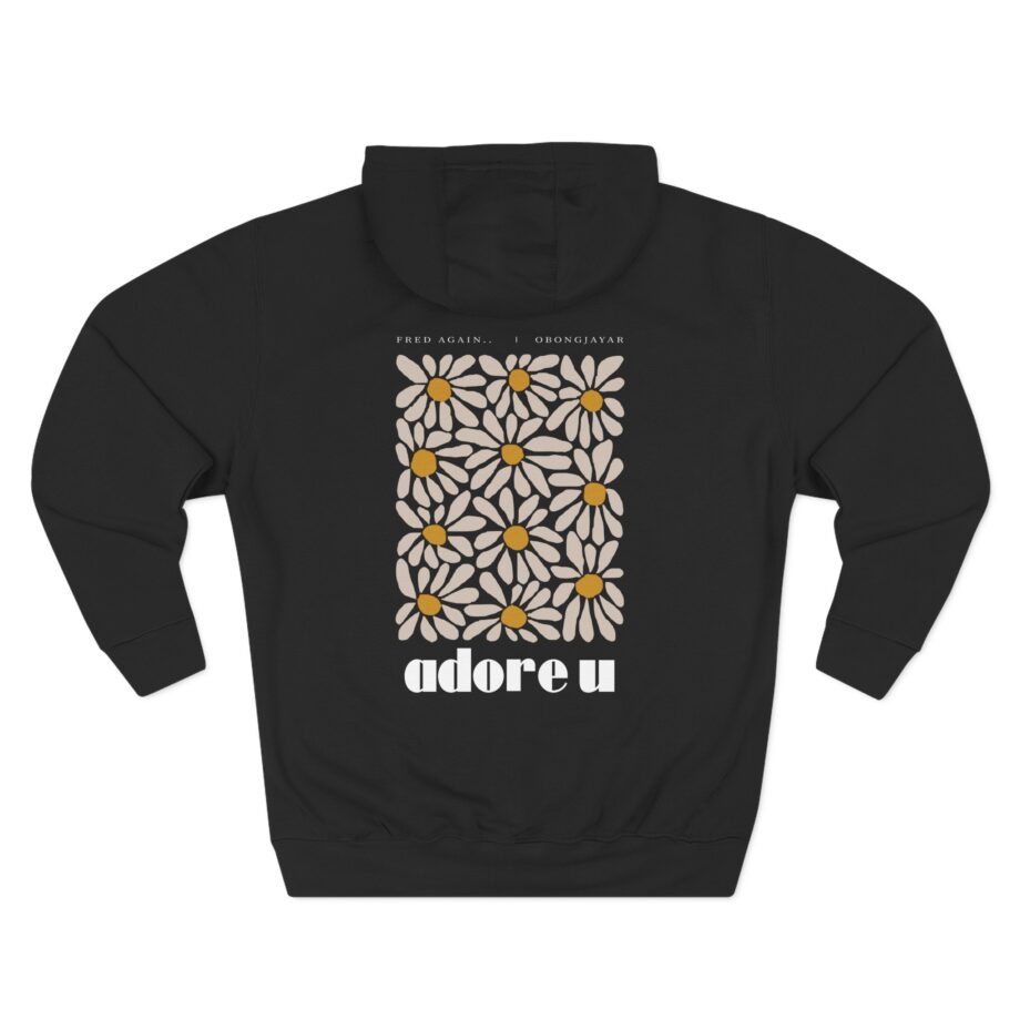 Adore U x Fred Again Three-Panel Fleece Hoodie