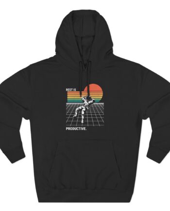 Elyse Myers: Rest is Productive Three-Panel Fleece Hoodie