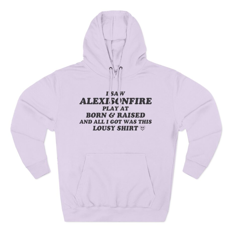 Alexisonfire Born & Raised Lousy Three-Panel Fleece Hoodie