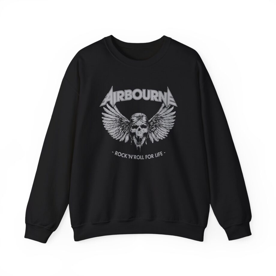 Airbourne - Rock N Roll for Life Unisex Heavy Blend™ Crewneck Sweatshirt