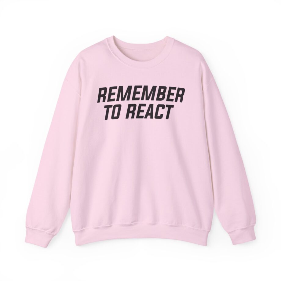 Jenny Holzer Remember to React Unisex Heavy Blend™ Crewneck Sweatshirt