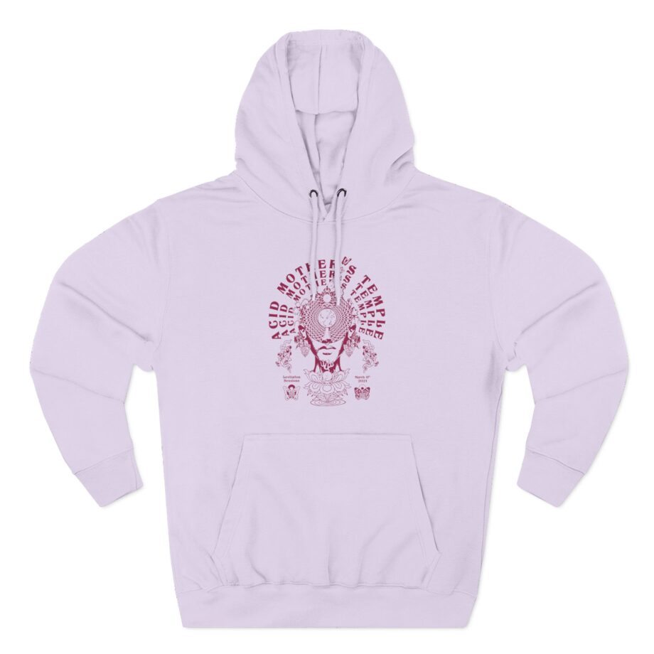 Acid Mothers Temple Levitation Sessions Three-Panel Fleece Hoodie