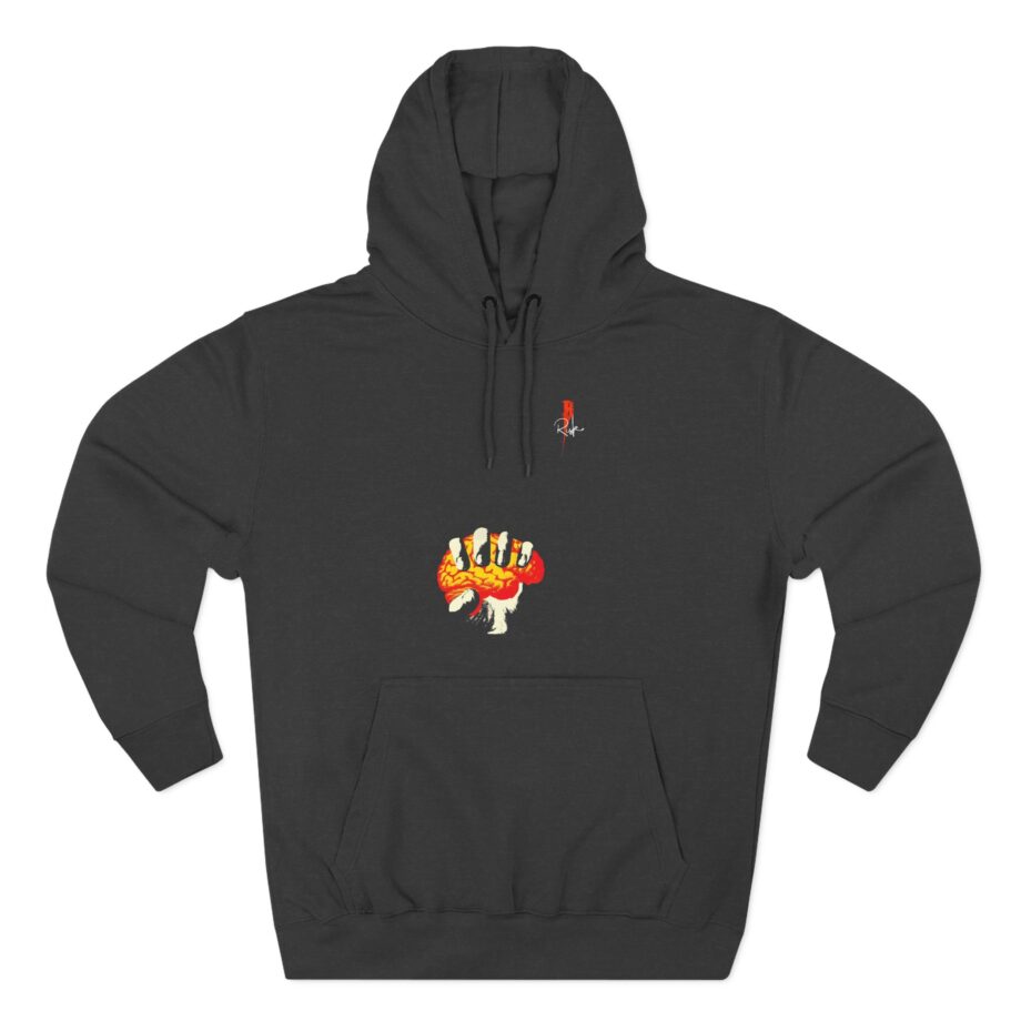Adin Ross  Brand Risk Three-Panel Fleece Hoodie