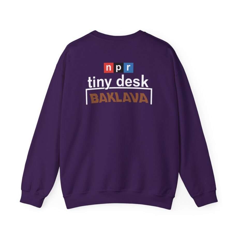 Action Bronson Baklava X Npr Tiny Desk Unisex Heavy Blend™ Crewneck Sweatshirt