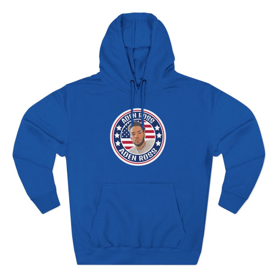 Adin Ross Three-Panel Fleece Hoodie