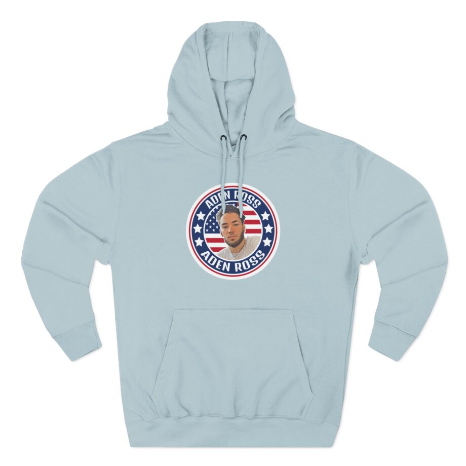 Adin Ross Three-Panel Fleece Hoodie