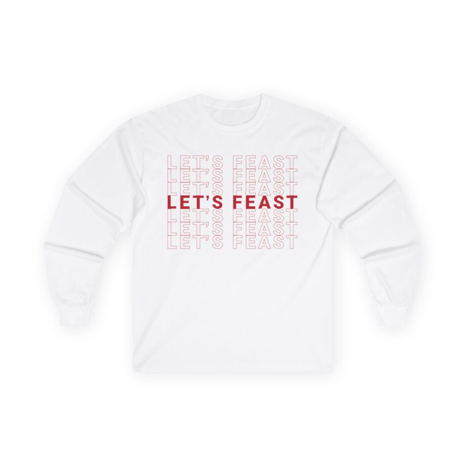 Elyse Myers Let’s Feast Unisex Ultra Cotton Long Sleeve Tee