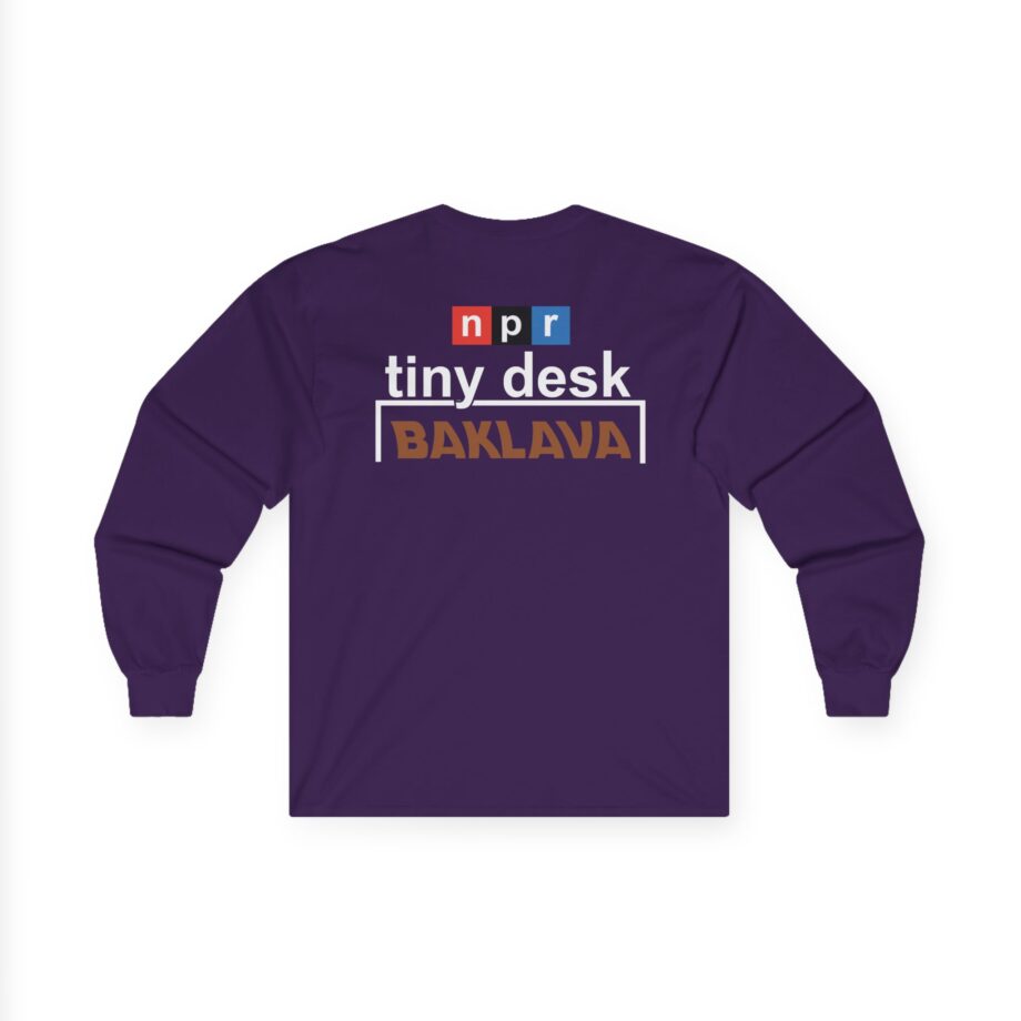 Action Bronson Baklava X Npr Tiny Desk Unisex Ultra Cotton Long Sleeve Tee