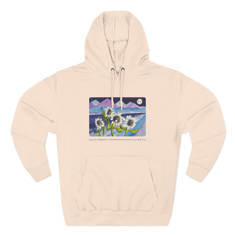 Adrianne Lenker Mema Moonflowers Three-panel Fleece Hoodie
