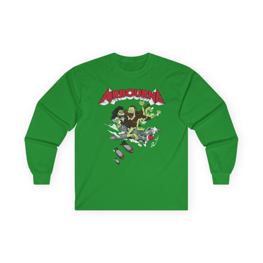 Airbourne - Nitro Herren Unisex Ultra Cotton Long Sleeve Tee