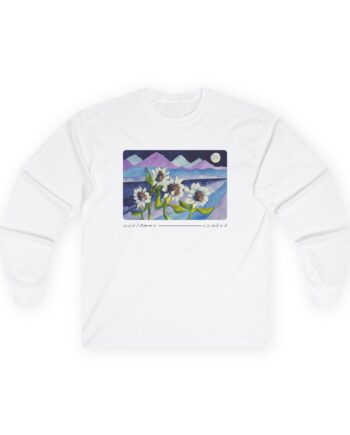 Adrianne Lenker Mema Moonflowers Unisex Ultra Cotton Long Sleeve Tee