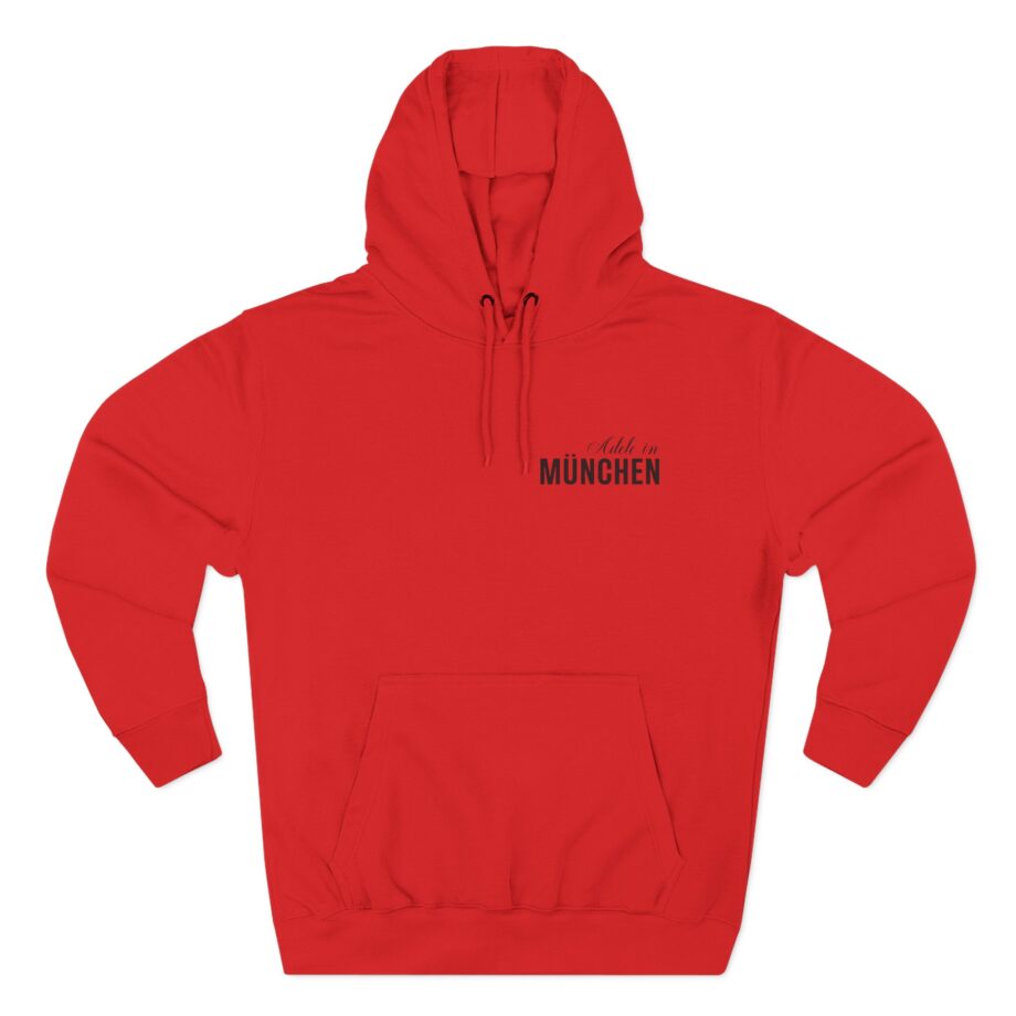 Adele in Munich Three-Panel Fleece Hoodie