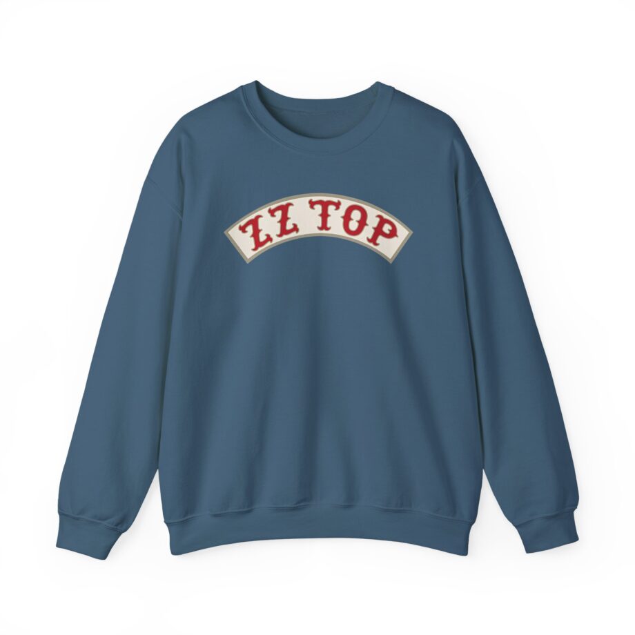 Zz Top Banner Logo Unisex Heavy Blend™ Crewneck Sweatshirt