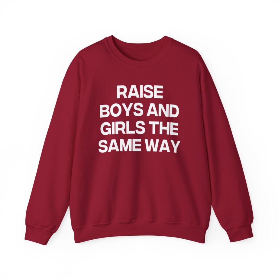 Jenny Holzer Raise the Same Way Unisex Heavy Blend™ Crewneck Sweatshirt