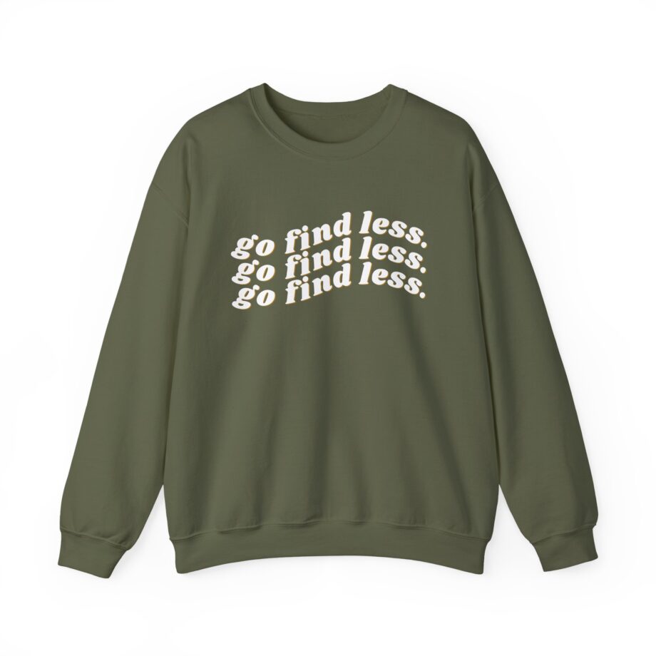 Elyse Myers Go Find Less Unisex Heavy Blend™ Crewneck Sweatshirt