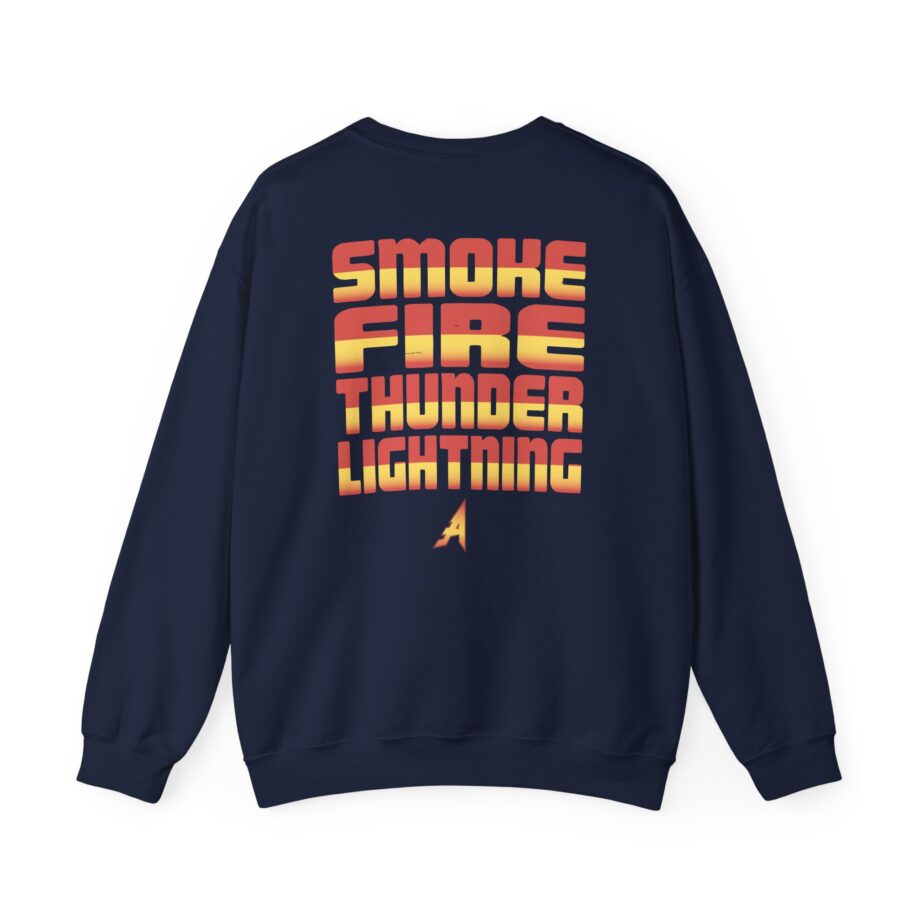 Airbourne Burnout the Nitro Unisex Heavy Blend™ Crewneck Sweatshirt