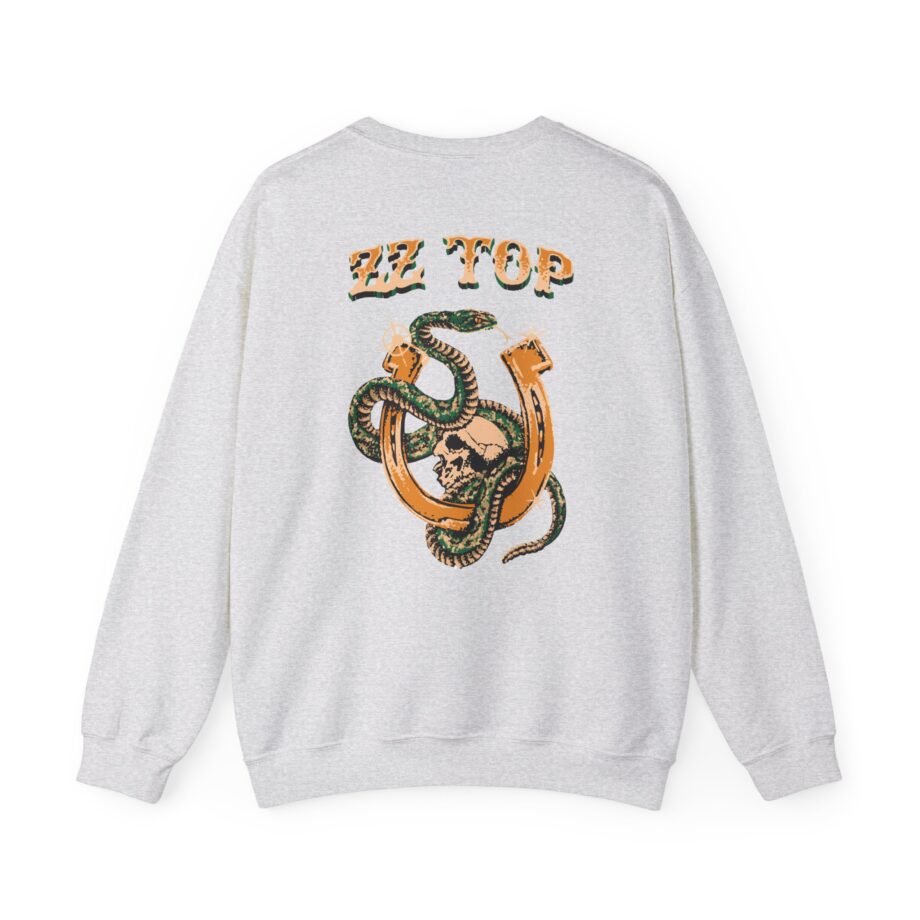 Zz Top Snake Skull Unisex Heavy Blend™ Crewneck Sweatshirt