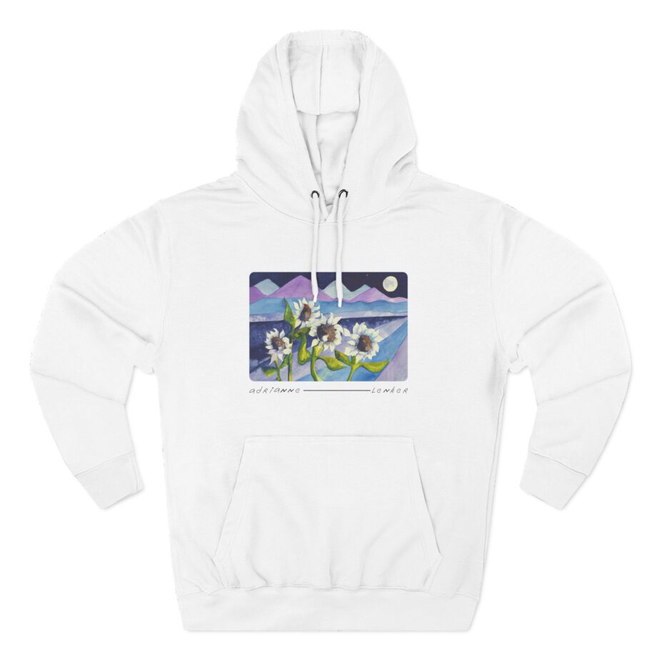 Adrianne Lenker Mema Moonflowers Three-panel Fleece Hoodie
