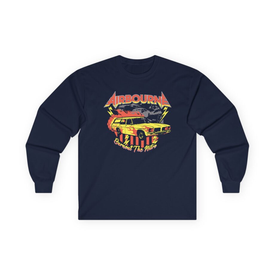 Airbourne Burnout the Nitro Unisex Ultra Cotton Long Sleeve Tee