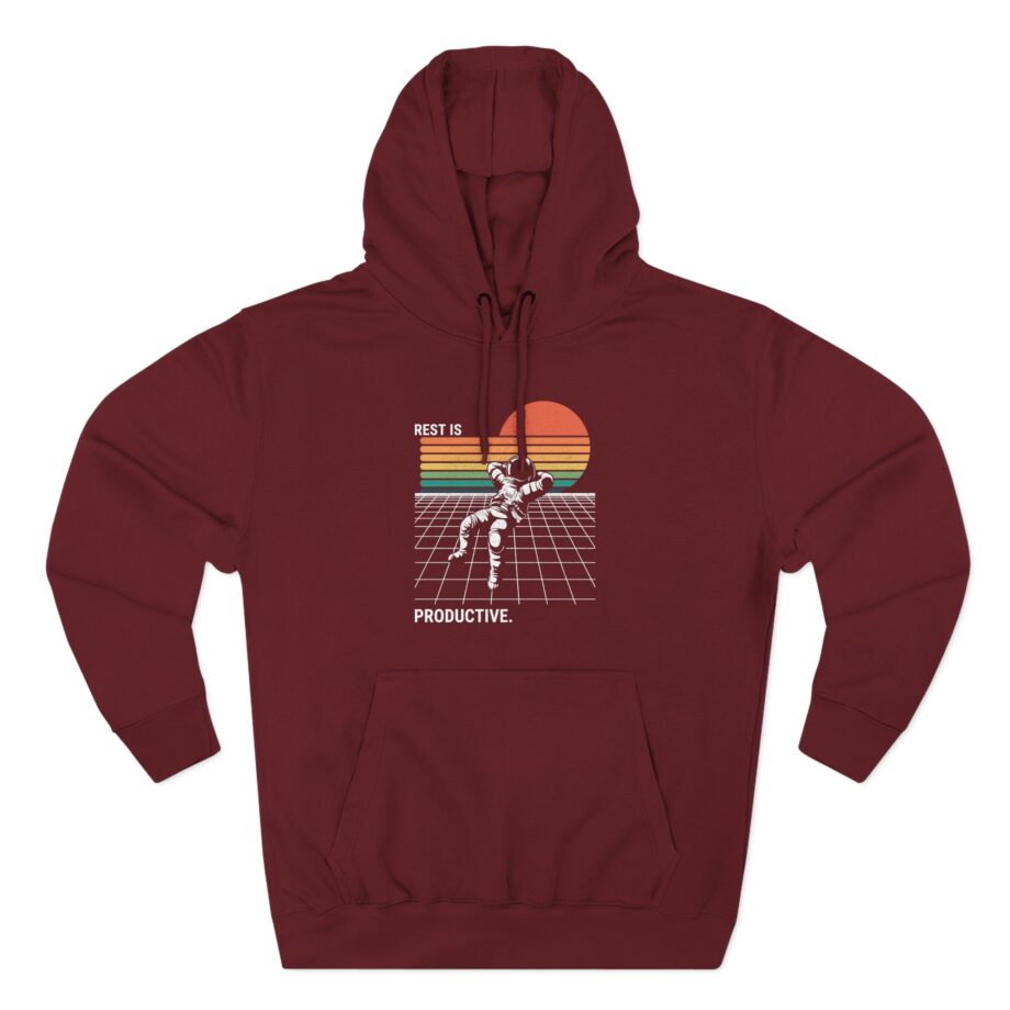 Elyse Myers: Rest is Productive Three-Panel Fleece Hoodie