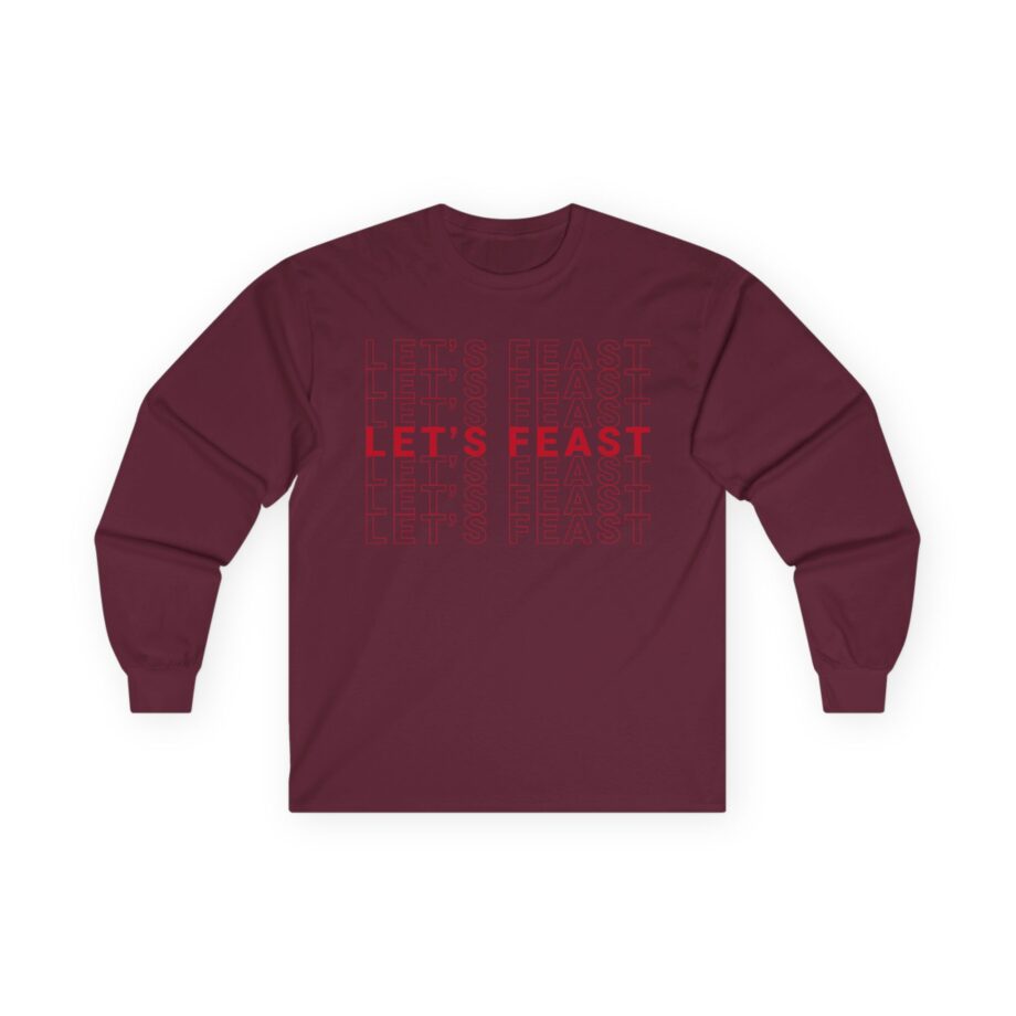 Elyse Myers Let’s Feast Unisex Ultra Cotton Long Sleeve Tee
