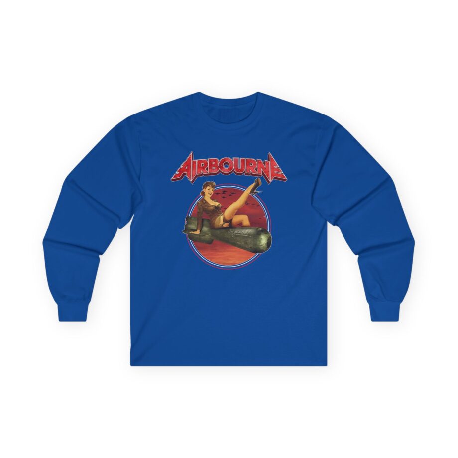 Airbourne Bomb Girl Unisex Ultra Cotton Long Sleeve Tee