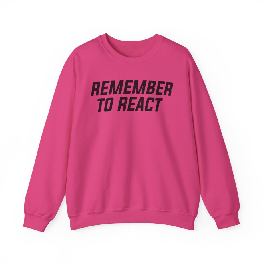 Jenny Holzer Remember to React Unisex Heavy Blend™ Crewneck Sweatshirt