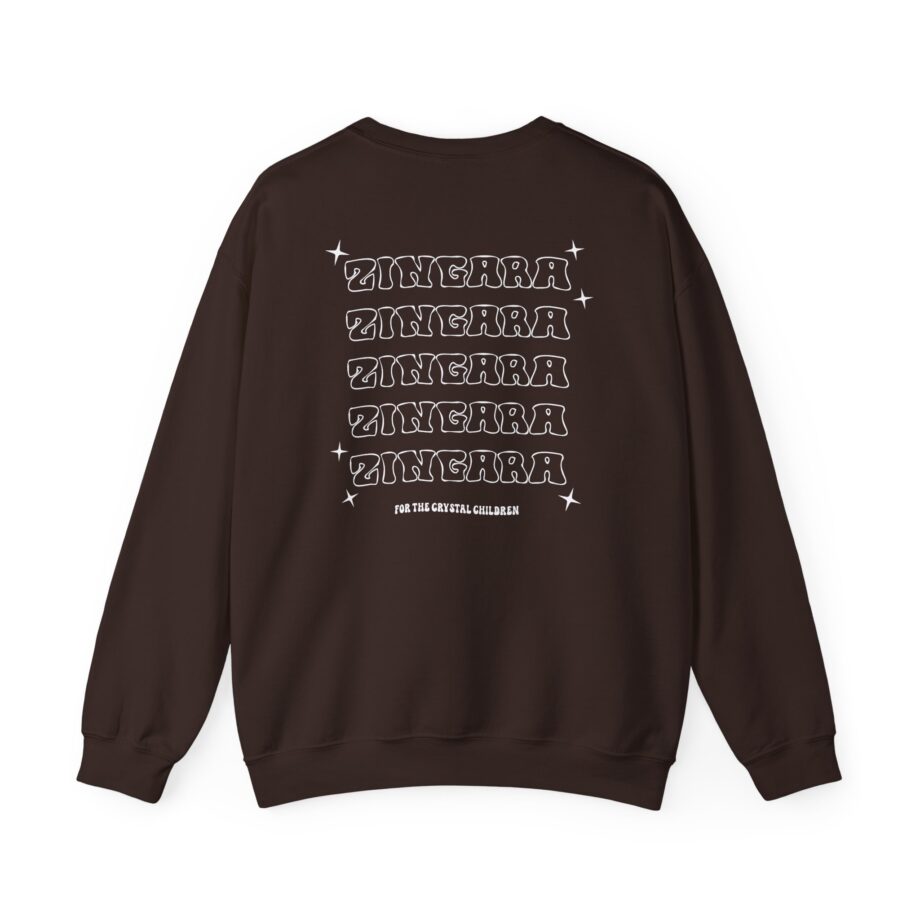 Zingara Lotus Unisex Heavy Blend™ Crewneck Sweatshirt
