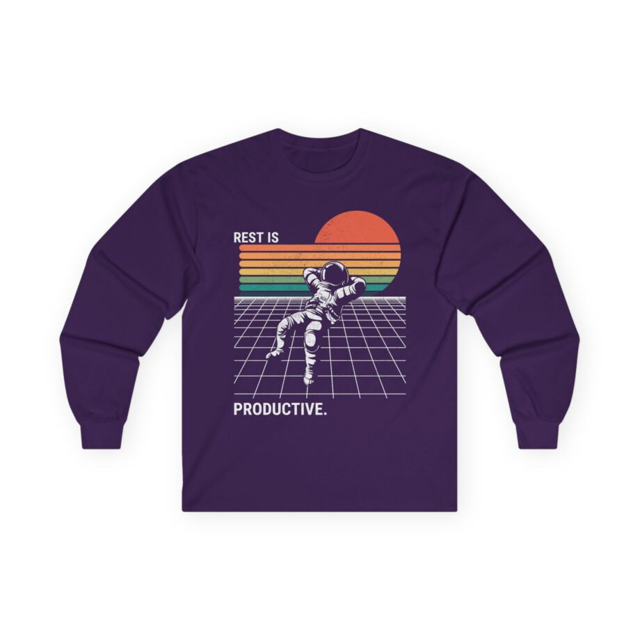 Elyse Myers: Rest is Productive Unisex Ultra Cotton Long Sleeve Tee