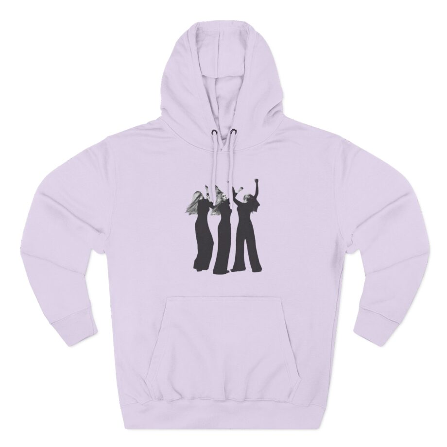 Adele in Munich  Dancing Three-Panel Fleece Hoodie