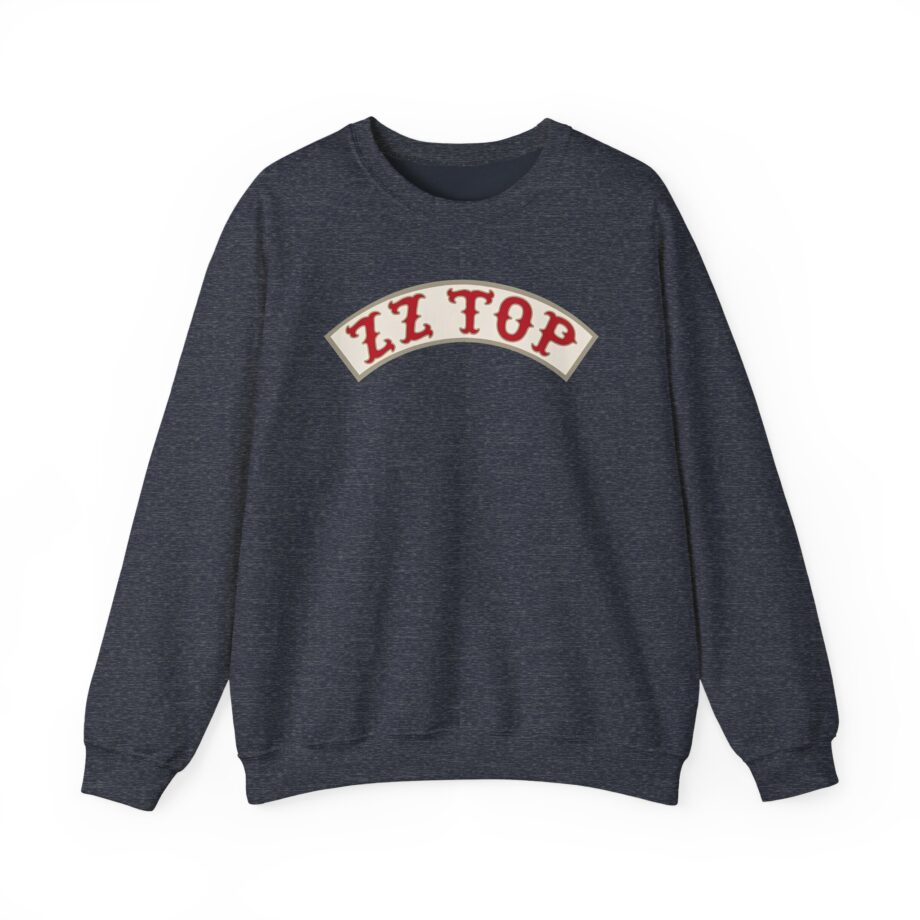 Zz Top Banner Logo Unisex Heavy Blend™ Crewneck Sweatshirt