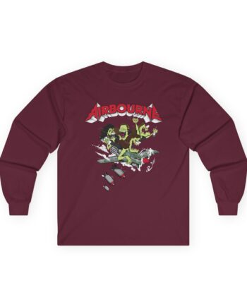Airbourne - Nitro Herren Unisex Ultra Cotton Long Sleeve Tee