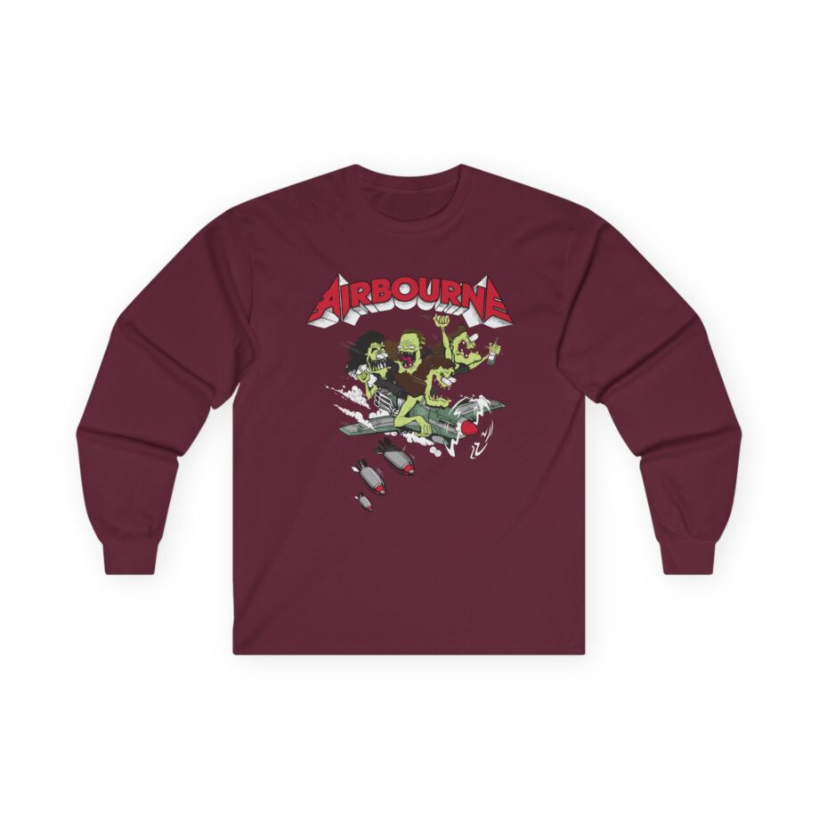 Airbourne - Nitro Herren Unisex Ultra Cotton Long Sleeve Tee