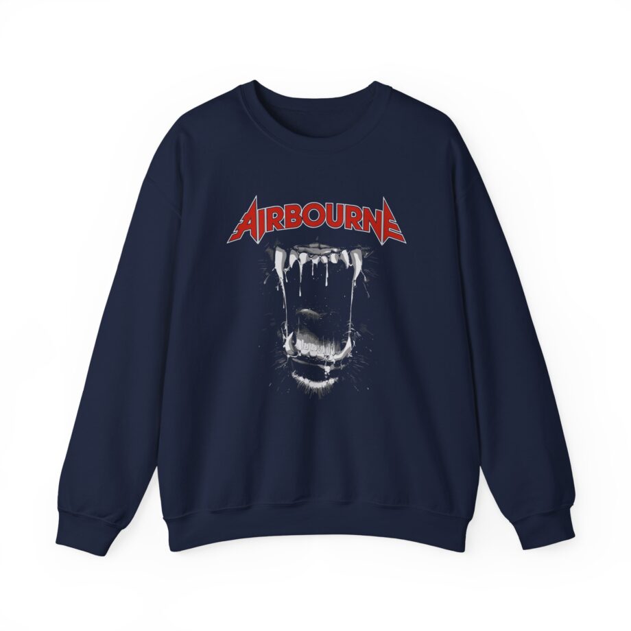 Airbourne Black Dog Barking Tracks Unisex Heavy Blend™ Crewneck Sweatshirt