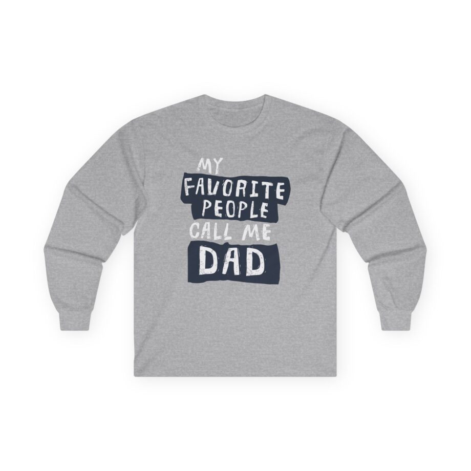 Afroman My Favorite People Call Me Dad Unisex Ultra Cotton Long Sleeve Tee