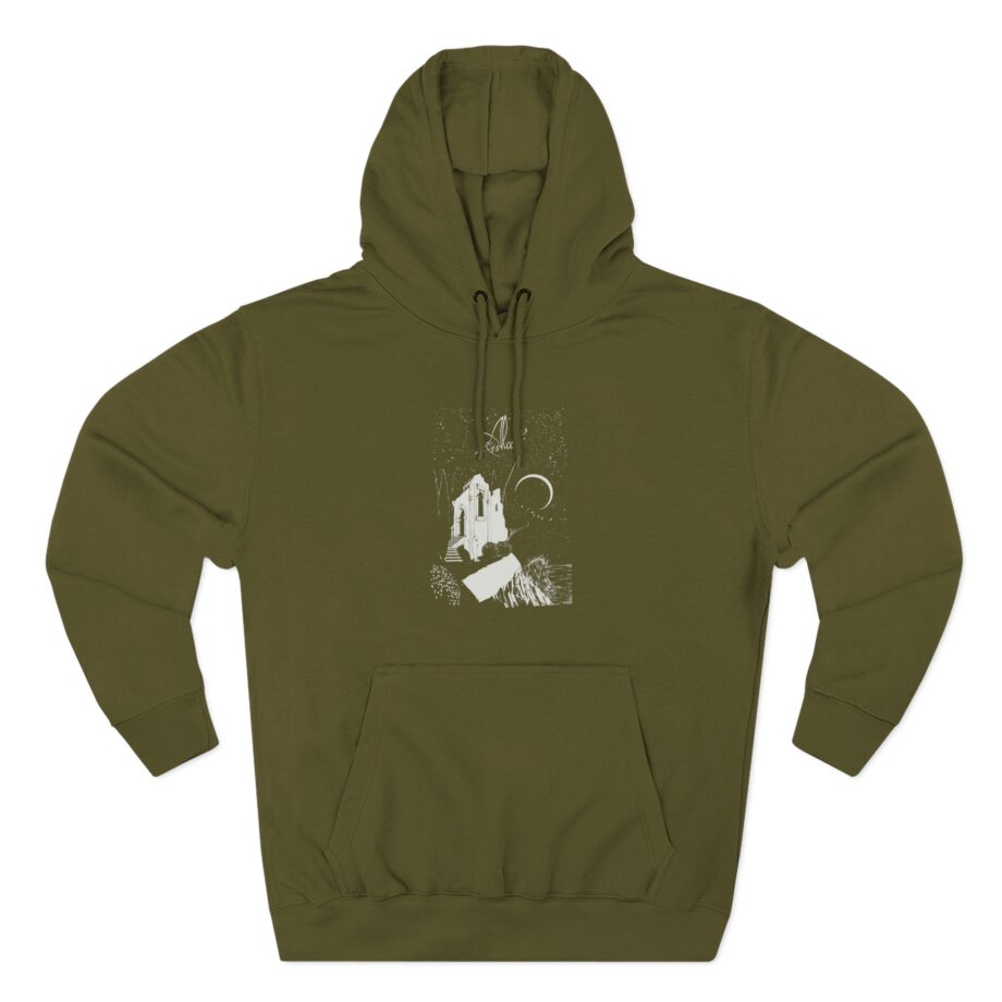 Alcest Garden Three-Panel Fleece Hoodie
