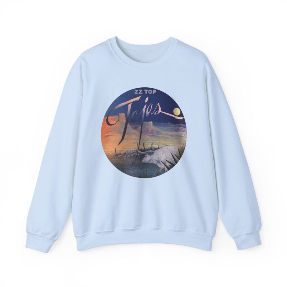 Zz Top 1976 Tejas Beige Unisex Heavy Blend™ Crewneck Sweatshirt